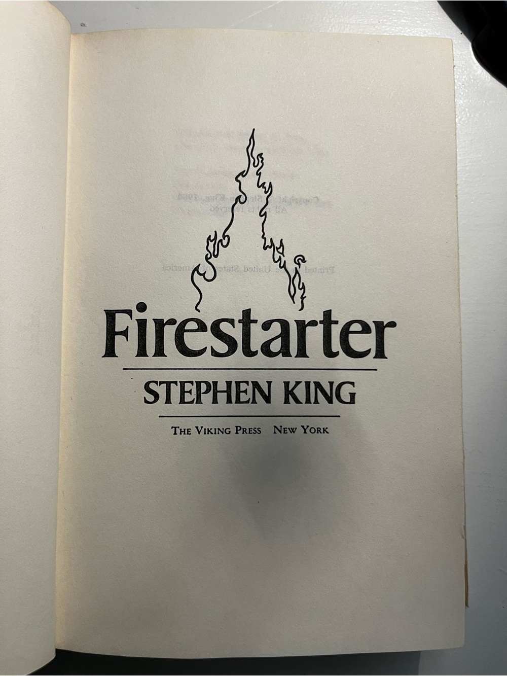 Stephen King Firestarter Hardcover Book - Picture 9 of 9